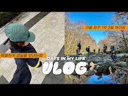 VLOG | 생일주?! 달리기하며 보낸 생일  + 가을 제주 한라산 백패킹