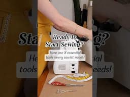 WAIT! Don’t Start Sewing Without THESE Tools!