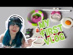 Air-Dry Clay Creations & My Life as an Artist Mom │ My First Vlog