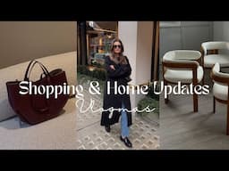 VLOGMAS EP3 | CHRISTMAS SHOPPING & HOME UPDATES | Amy Beth