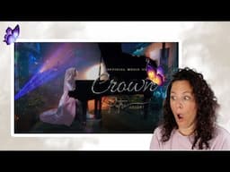 Putri Ariani   | Crown Official Music Video | AMAZING SONG 🎼 REACTION