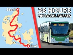 I Crossed Denmark North to South ONLY Using Local Buses