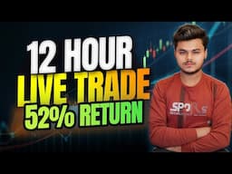 Intraday Live Trade || 52% Return in 12 Hour || No Risk Setup