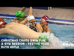 Christmas Fun Swim Relays | Festive Fun Triathlon Training | Pre Christmas Silliness