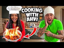 Cooking With AHVI 👩🏽‍🍳 Viral Tik Tok Chicken Wings!