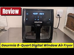 Gourmia 8-Quart Digital Window Air Fryer Review