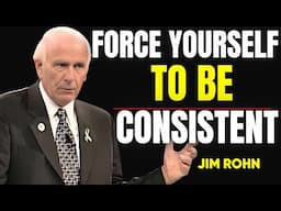 Force Yourself to Be Consistent Jim Rohn Motivational Speech