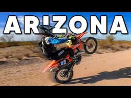 Epic Arizona Dirt Biking ft. BeRad and Max Gerston