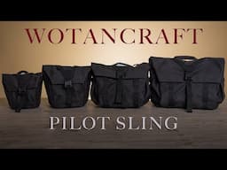 WOTANCRAFT Pilot Sling Bag. EVERY SIZE deep dive review. Best camera bags of 2024 / 2025!