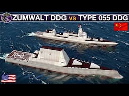 US Zumwalt Destroyer vs Chinese Type 055 Destroyer | Sea Power