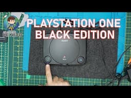 PLAYSTATION ONE BLACK EDITION ESSE É RARIDADE!!! #custom