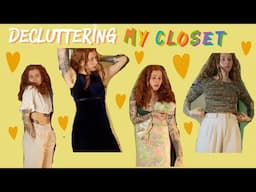 Decluttering my closet!! (hopefully for the last time)  ❊