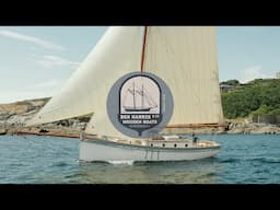 Wooden boat CONSTANCE is launched (incl. sailing footage)