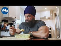 1000 Calorie Bodybuilding Breakfast | Vegetarian Bulking | Biki Singh