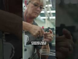 How we turn yarn into jeans in the USA