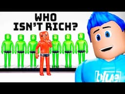 7 Robux Millionaires But 1 is FAKE! (Roblox Battles)