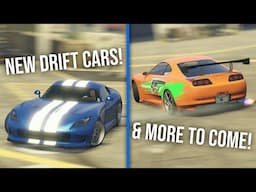 GTA 5: ALL NEW Day 1 and Upcoming Drift Cars! (Agents of Sabotage DLC)