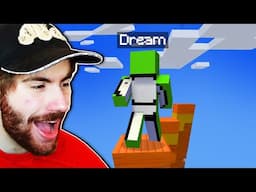 Dream VS Sapnap in Minecraft Parkour Speedrun Challenge