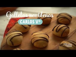 Galletas navideñas rellenas de Carlos V