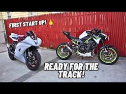 YAMAHA R6 TRACK BUILD IS COMPLETE!!! // EP 3