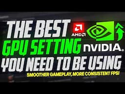 🔧 The BEST GPU Setting you SHOULD be using and here is HOW on ANY GPU