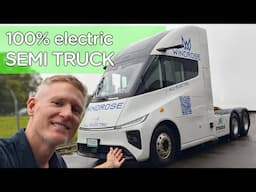 Goodbye Diesel: We drive this electric semi truck in New Zealand