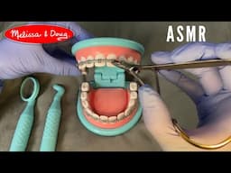 ASMR | Dental Cleaning and Braces Off | Melissa & Doug Dentist Play Kit