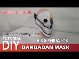 Dandadan Aira Shiratori Mask Tutorial - How to make Acrobatic Silky cosplay mask