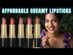 Affordable Revlon Lipsticks for Indian Skin | Swatches & Review | JoyGeeks1