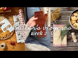 sourdough chocolate cookies & getting our tree • a knitter‘s vlogmas by marlene knits, week 2