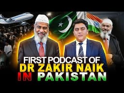 FIRST PODCAST OF DR. ZAKIR NAIK IN PAKISTAN 😱🇵🇰| TZPODCAST