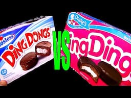 Hostess Ding Dongs vs Drake's Ring Dings, Makers of Little Debbie Chocolate Snack Cakes, FoodFights