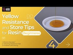 Understanding Resin Viscosity, Yellowing & Best Storage Tips