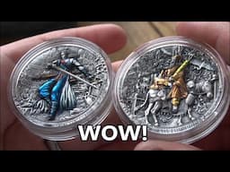 These Silver Coins Are NEXT Level - Stunning Lu Dongbin In High Relief Silver Is STUNNING!