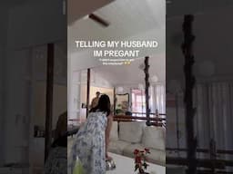 TELLING MY HUSBAND IM PREGNANT (PART ONE)