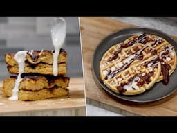 I Tested Everyones Cinnamon Roll- Focaccia, Waffles, Hot Chocolate