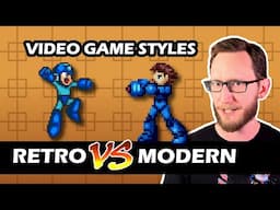 Modern vs Retro: A Video Game Style Study!