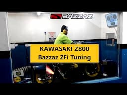 Kawasaki Z800 Bazzaz ZFI Dyno Tuning @UnkelBMW