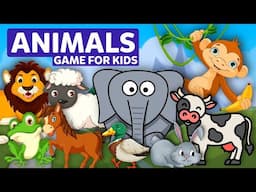 Exciting Animal Flashcards: Discover Animals Through Fun English Games for Kids!