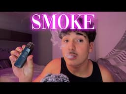 ASMR SMOKE (et on parle)