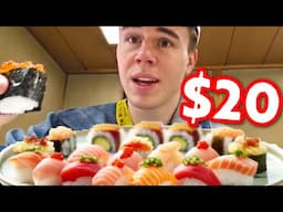 How Much Sushi Does $20 Buy You in Japan?