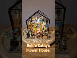 Rolife Cathy's Flower House - another magical kit finihed!