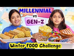 GEN Z vs MILLENNIALS - Winter Food Challenge | Happy Makar Sankrati | CookWithNisha