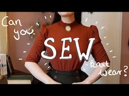 Can you sew a jumper? (rather than knitting it)