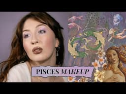 PISCES makeup (dreamy lavender)