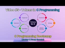 Tokens in C | C Programming Full Course | Masterclass Bootcamp