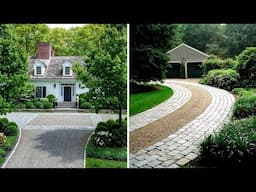 38 Stunning Driveway Landscaping Ideas, Landscape and Design