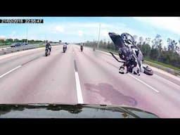 90mph Motorcycle Pursuit Ends In Major Crash, Fleeing On Foot