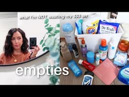 products I've USED UP! ✨ empties...would I repurchase?