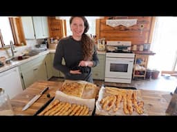 It Just Keeps Getting Better! | Pizza Bread Sticks with Dipping Sauce, Focaccia